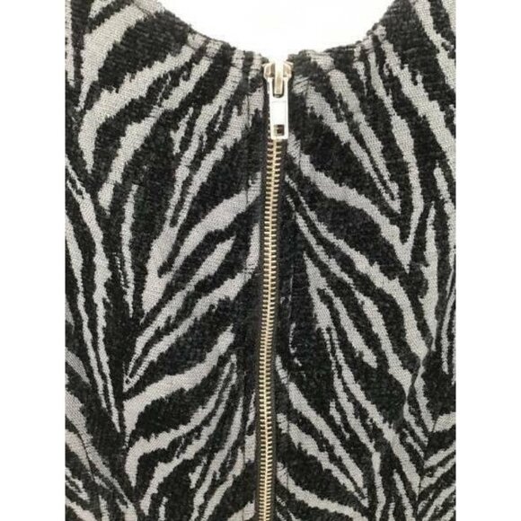 Free People Dress 4 Gray Shift Mini Animal Women - Picture 5 of 7